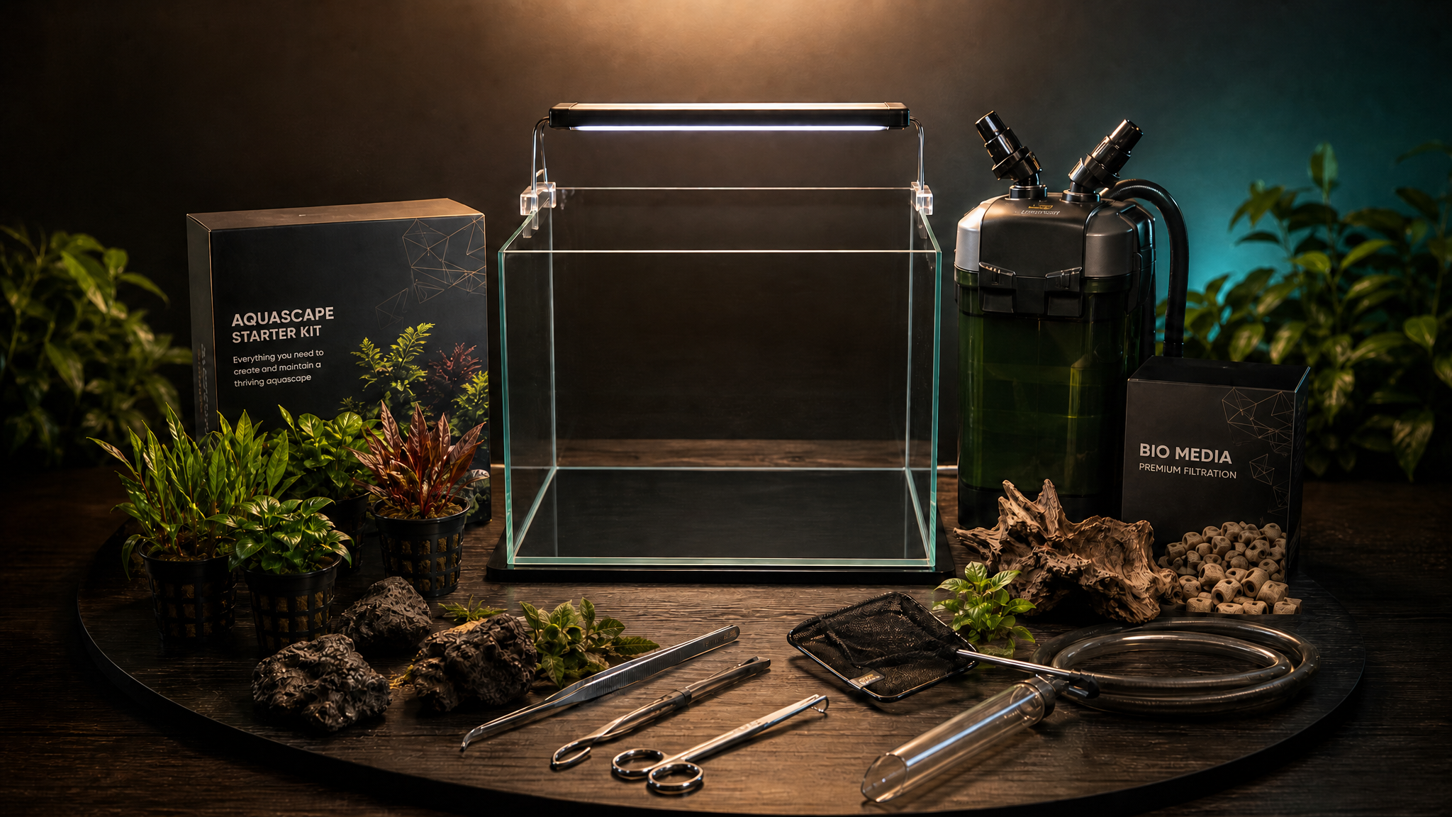 Build Your Betta Habitat aquarium setup